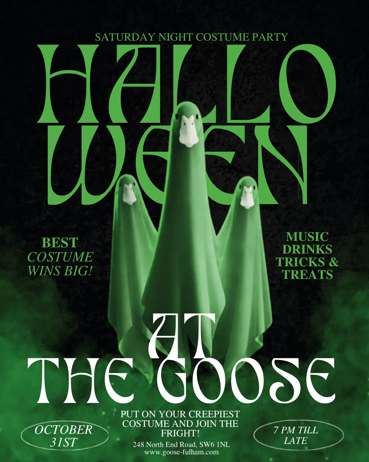 Halloween costume party