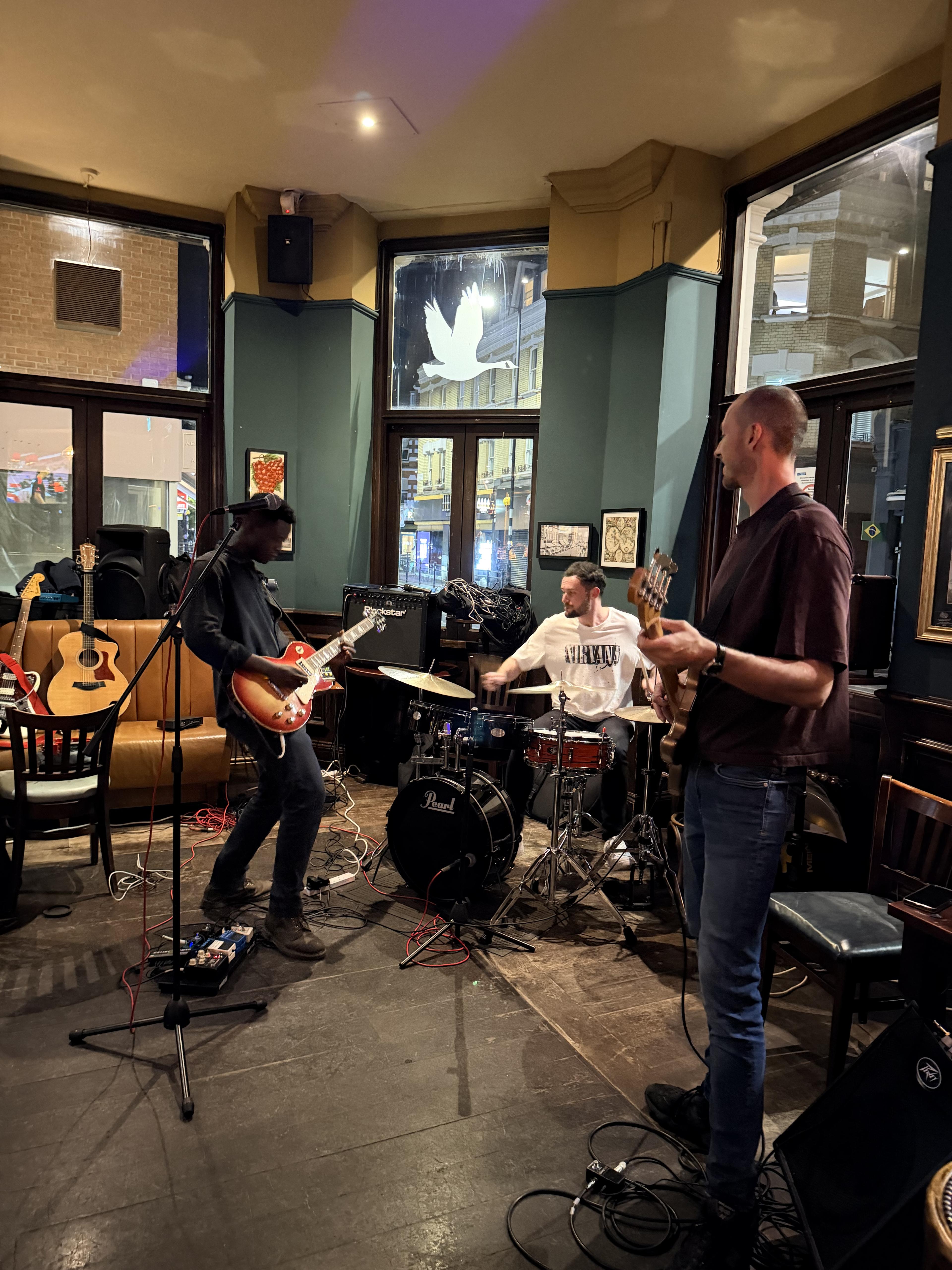 Live music Saturdays at The Goose