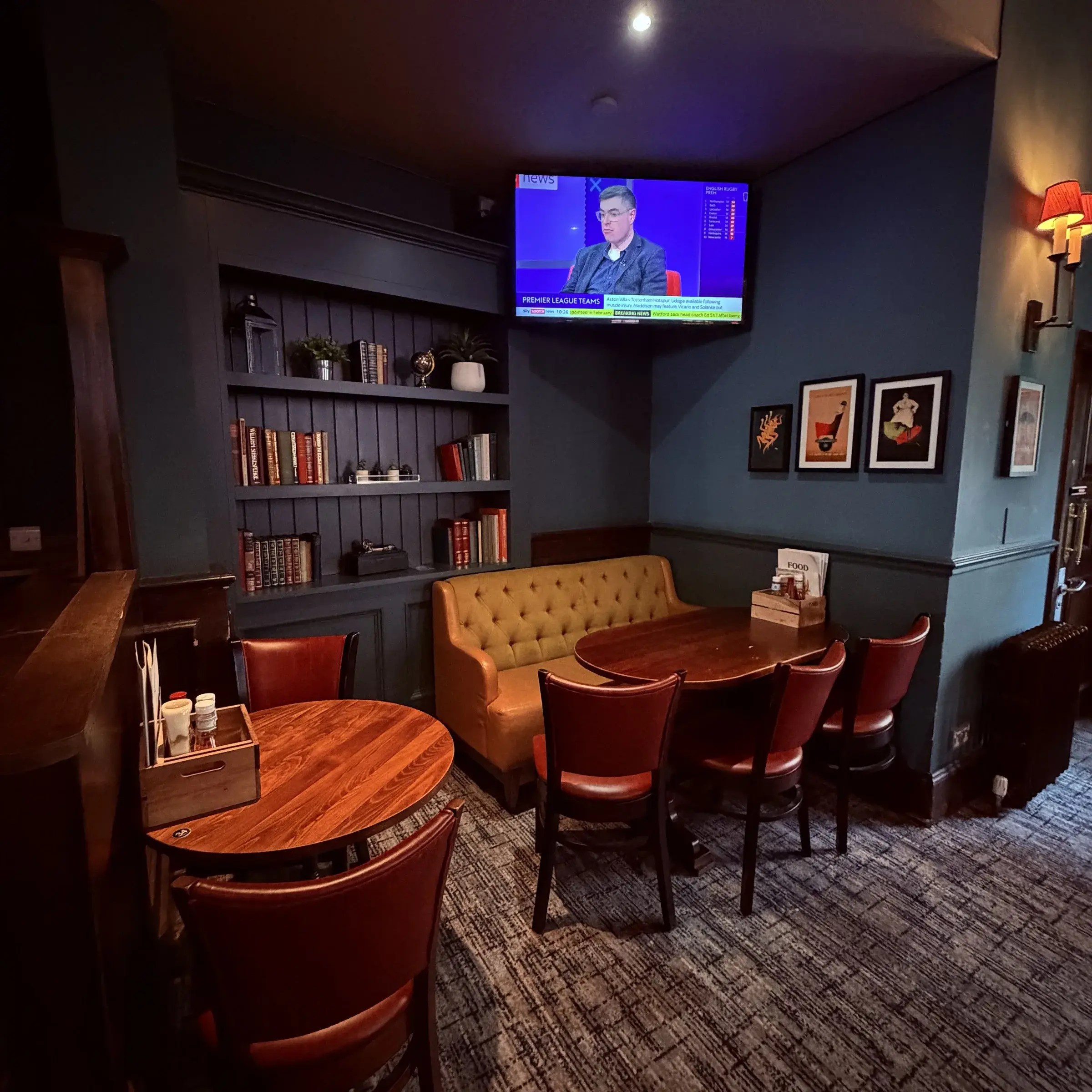 Seating at The Goose