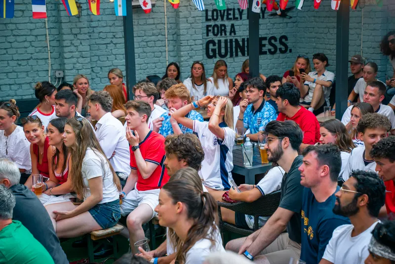 England vs Argentina at The Goose, Fulham