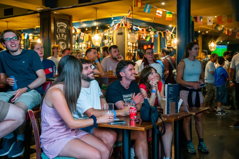 England vs Argentina at The Goose, Fulham