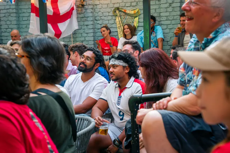 England vs Argentina at The Goose, Fulham