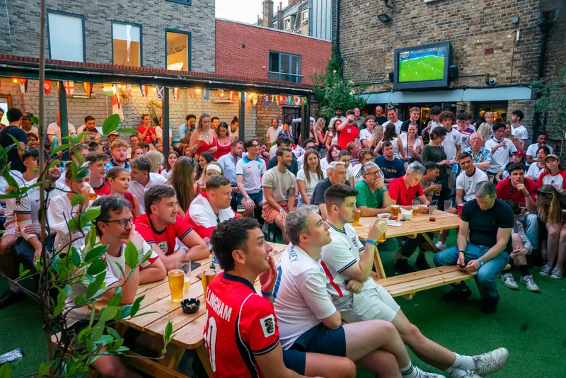 England vs Argentina at The Goose, Fulham