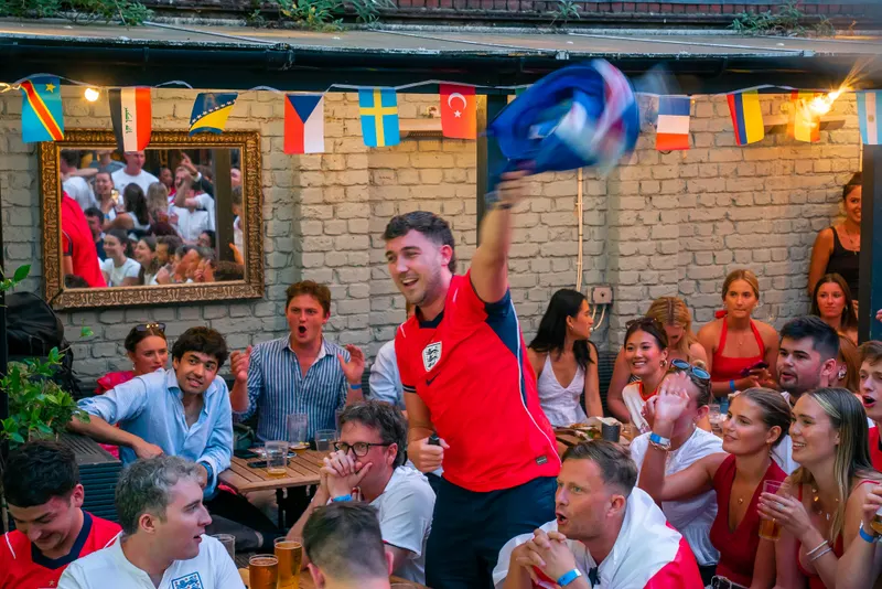 England vs Argentina at The Goose, Fulham
