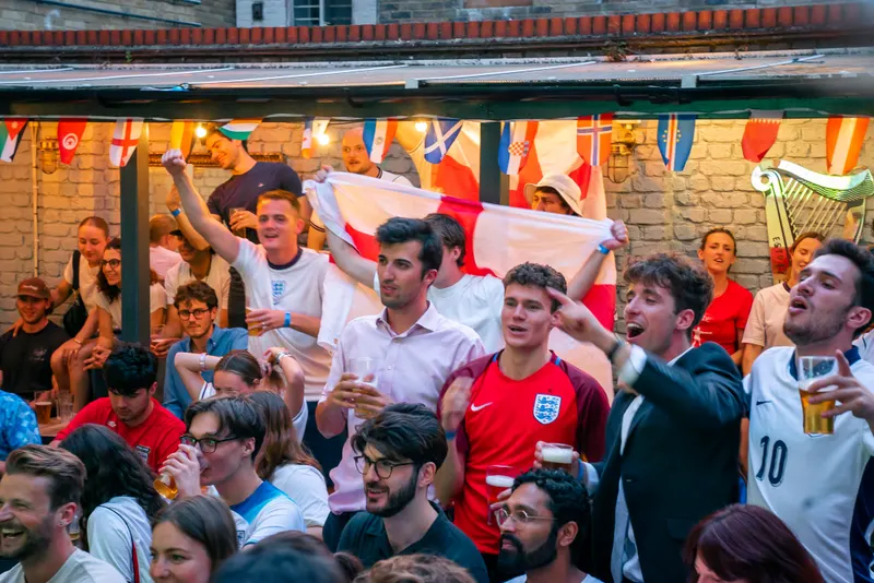England vs Argentina at The Goose, Fulham