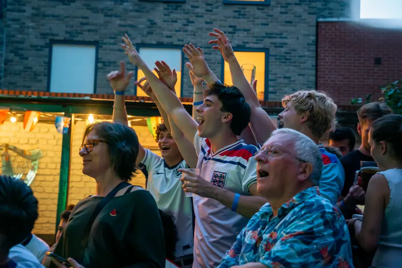 England vs Argentina at The Goose, Fulham