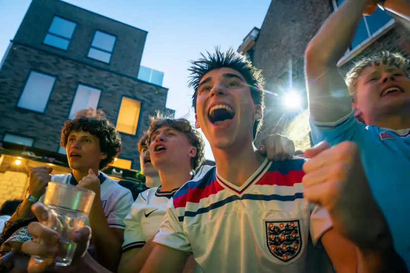 England vs Argentina at The Goose, Fulham