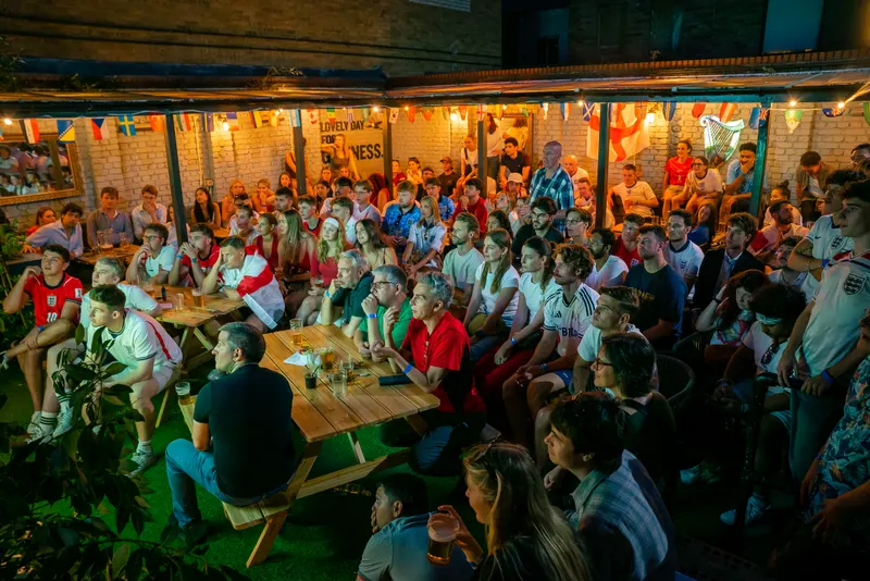 England vs Argentina at The Goose, Fulham