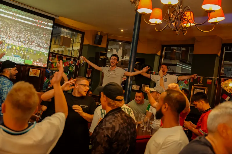 Mexico vs England at The Goose, Fulham