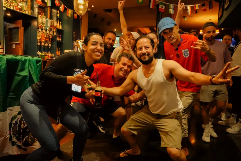 Panama vs England at The Goose, Fulham
