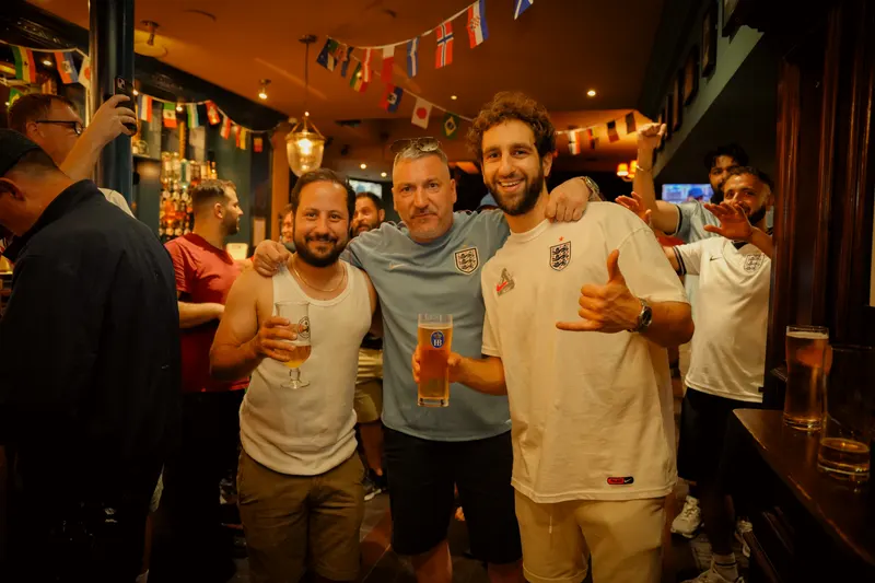 Panama vs England at The Goose, Fulham